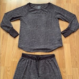 Ribbed lounge set (M)